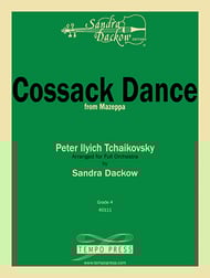 cover Cossack Dance Orchestra sheet music cover